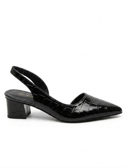 Comfortable Work Heels, Wide Toe Box, Arch Support, Standing All Day