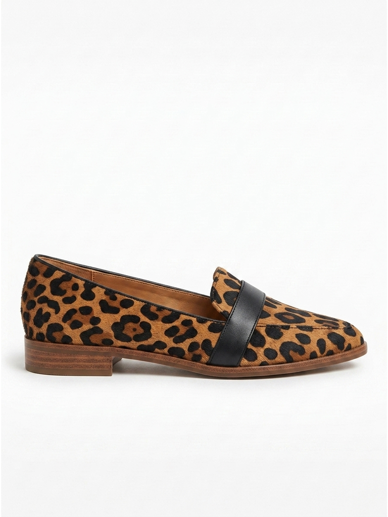 Women's Suede Flats with Cushioned Insole, All-Day Comfort Loafers