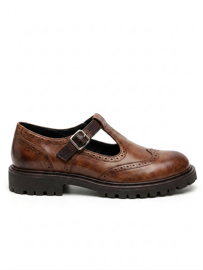 Comfortable Women's Leather Non-Slip for Work, Comfortable Padded Sole