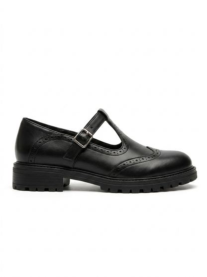 Comfortable Women's Leather Non-Slip for Work, Comfortable Padded Sole