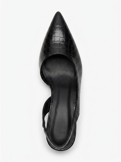 Comfortable Work Heels, Wide Toe Box, Arch Support, Standing All Day