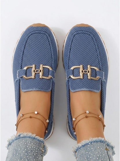Comfortable Women's Slip-On Loafers for Walking, Arch Support, All-Day Wear