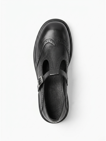 Comfortable Women's Leather Non-Slip for Work, Comfortable Padded Sole