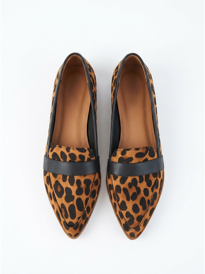 Women's Suede Flats with Cushioned Insole, All-Day Comfort Loafers