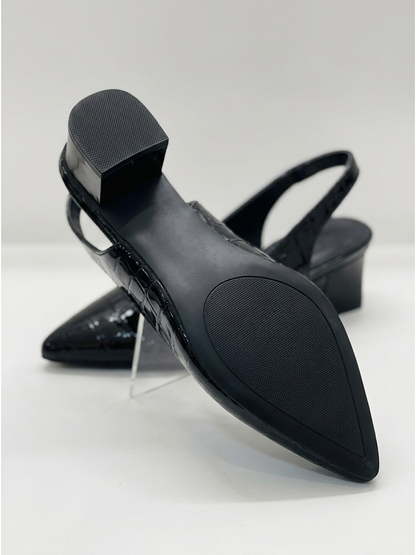 Comfortable Work Heels, Wide Toe Box, Arch Support, Standing All Day