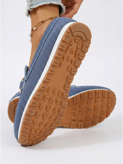 Comfortable Women's Slip-On Loafers for Walking, Arch Support, All-Day Wear