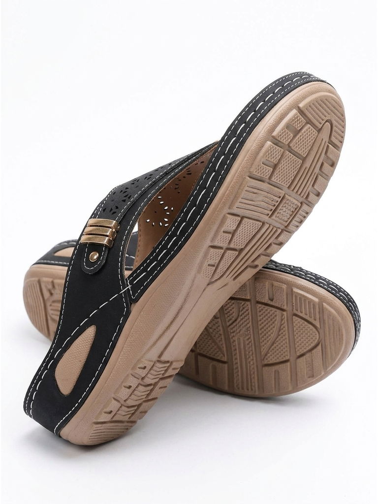 Slip-On Orthopedic Sandals Women's Wide Comfort Fit Summer