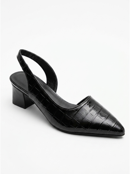 Comfortable Work Heels, Wide Toe Box, Arch Support, Standing All Day