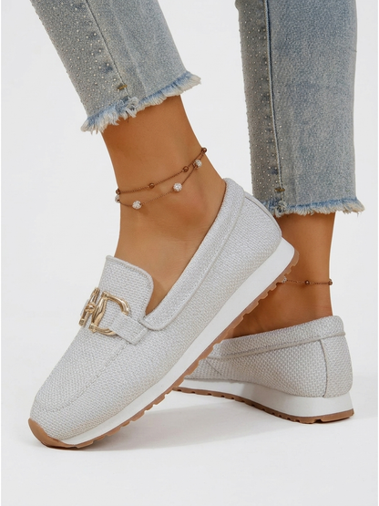 Comfortable Women's Slip-On Loafers for Walking, Arch Support, All-Day Wear