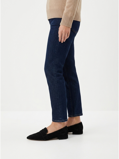 Women's Suede Flats with Cushioned Insole, All-Day Comfort Loafers