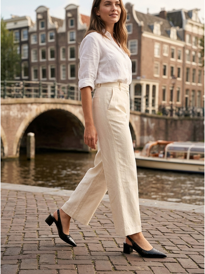 Comfortable Work Heels, Wide Toe Box, Arch Support, Standing All Day