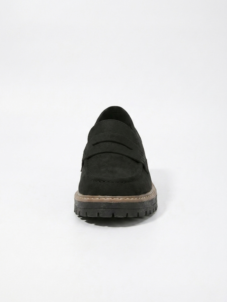 Women's Comfort Loafers, Wide Fit, Cushioned Slip-On Walking Shoes
