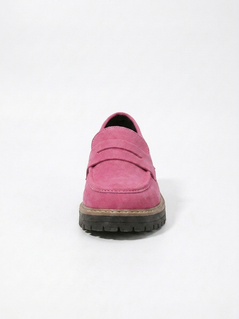 Women's Comfort Loafers, Wide Fit, Cushioned Slip-On Walking Shoes