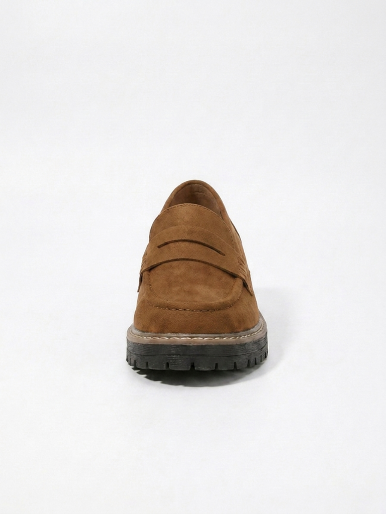 Women's Comfort Loafers, Wide Fit, Cushioned Slip-On Walking Shoes