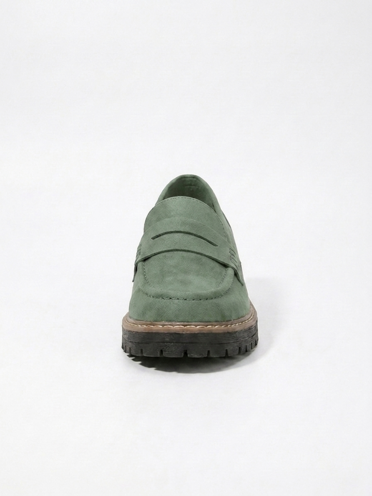 Women's Comfort Loafers, Wide Fit, Cushioned Slip-On Walking Shoes