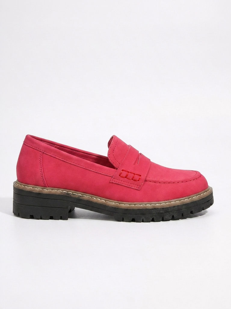 Women's Comfort Loafers, Wide Fit, Cushioned Slip-On Walking Shoes